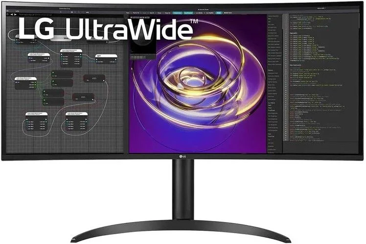 LG 34BP85CN-B 34" 21:9 QHD UltraWide™ Curved Monitor