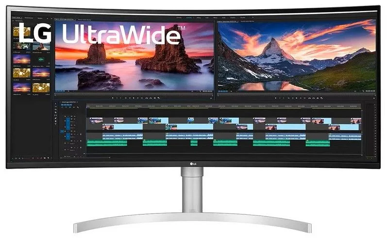 LG 38WN95C-W 38" UltraWide™ QHD+ Nano IPS Curved Monitor