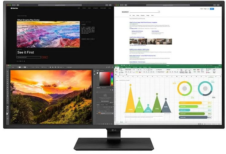LG 43UN700-B 43" 4K UHD IPS USB-C HDR 10 Monitor